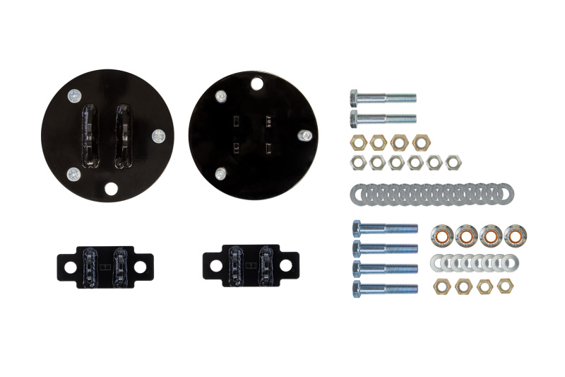 Ford F-150 Coilover Suspension Kit - Front - UMI Performance - Coilover Bracket Kit - Black - `15-`24